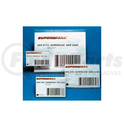AIGNER INDEX INC SS58 - label holders 5" x 8" clear full self adhering 50 pcs/pkg