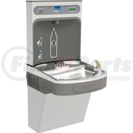 Elkay LZSDWSSK Elkay LZSDWSSK EZH2O Water Bottle Refilling Station, Single, Non Refrigerated, Filtered, Stainless