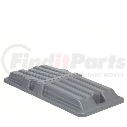 Global Industrial 241969 Global Industrial&#153; Lid for 1 Cu. Yd. Plastic Recycling Tilt Truck, Gray