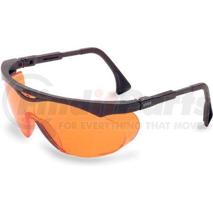 North Safety S1933X Uvex&#174; Skyper S1933X Safety Glasses, Black Frame, SCT-Orange Lens, Anti-Fog