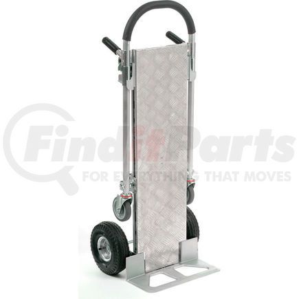 Global Industrial 241665 Aluminum Snap-On Deck for Global Industrial&#8482; Junior Aluminum 2-in-1 Convertible Hand Trucks