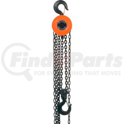GLOBAL INDUSTRIAL 241640 Global Industrial&#8482;Manual Chain Hoist 10 Foot Lift 6,000 Pound Capacity