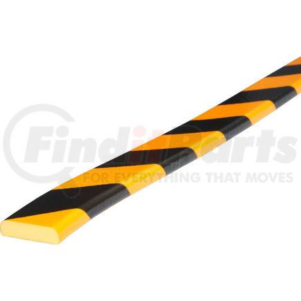 Ironguard Safety Products 60-6752 Knuffi Flat Bumper Guard, Type F, 39-3/8"L x 1-9/16"W, Yellow/Black, 60-6752