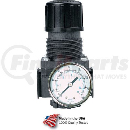 Arrow Pneumatic R352G Arrow Tri-Star Regulator R352g, Aluminum, 1/4" Npt, 250 Psi