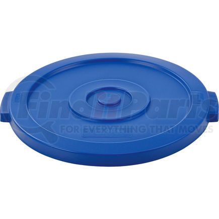 Global Industrial 240459BL Global Industrial&#153; Plastic Trash Can Lid - 20 Gallon Blue