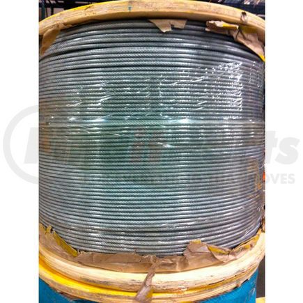 SOUTHERN WIRE 001800-00080 - ® 250' 3/32" diameter vinyl coated 1/8" diameter 7x7 galvanized aircraft cable