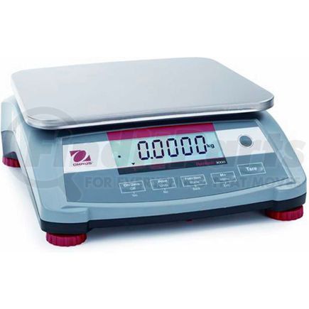 Ohaus Corporation 30031707 Ohaus&#174; Ranger 3000 Compact Digital Counting Scale 3lb Capacity 11-13/16" x 8-7/8" Platform