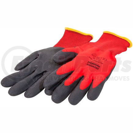 North Safety NF11/9L NorthFlex Red&#153; Nylon with Foam PVC, Gloves, NF11/9L, 1 Pair