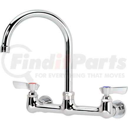 Krowne 12-802L Krowne 12-802L - Commercial Series 8" Center Wall Mount Faucet, 8-1/2" Gooseneck