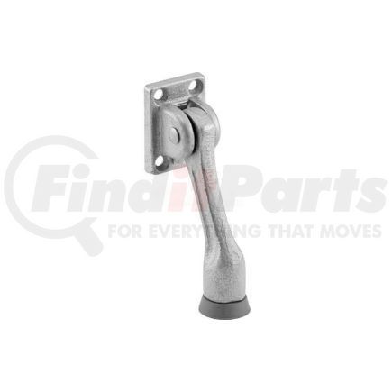 Sentry Supply 658-1013 Door Stop, Spring Loaded, H.D. Iron, Aluminum Finish - 658-1013