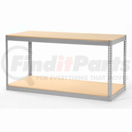 Global Industrial 130163 Global Industrial&#8482; Record Storage Without Boxes 72"W x 30"D x 36"H - Gray