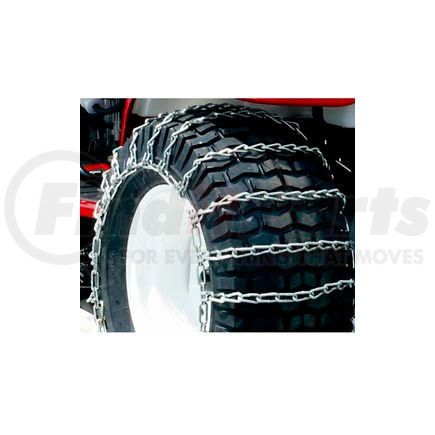 PEERLESS 1062756 - maxtrac snow blower/garden tractor tire chains, 2 link spacing (pair) -