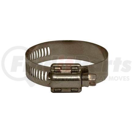 Apache 48008518 Apache 48008518 3-1/8" - 5" 301 Stainless Steel Worm Gear Clamp w/ 9/16" Wide Band