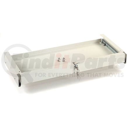 Global Industrial 706543 Global Industrial&#8482; Locking Keyboard Drawer - Beige