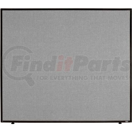 GLOBAL INDUSTRIAL 240225GY Interion&#174; Office Partition Panel, 48-1/4"W x 42"H, Gray