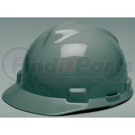 MSA 475364 MSA V-Gard&#174; Hard Hats, Front Brim, Fas-Trac&#174; Suspension, Navy Gray, 475364