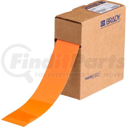 Brady 104316 Brady&#174; 104316 ToughStripe Floor Marking Tape, Polyester, 2"W X 100'L, Orange