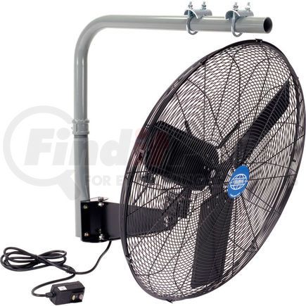 Global Industrial 293063 Global Industrial&#153; 30" Industrial I-Beam Mount Fan - Outdoor Rated - 8400CFM - 3/10HP