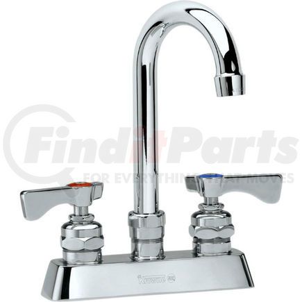 Krowne 15-301L Krowne 15-301L - Royal Series 4" Center Deck Mount Faucet, 6" Gooseneck Spout