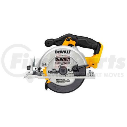 DEWALT DCS391B - ® 6-1/2" circular saw tool only, , 3700 rpm, 2-1/4" cut depth