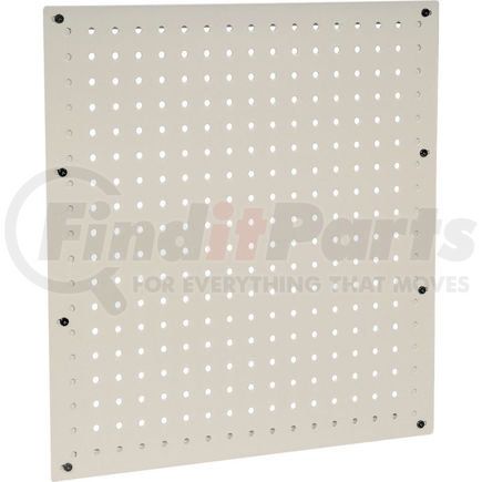 Global Industrial 249286TN Steel Pegboard Panel 18 x 19 - Tan
