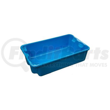 Molded Fiberglass Companies 780208-5268 Molded Fiberglass Nest and Stack Tote 780208 - 17-7/8" x10"-5/8" x 5"  Blue