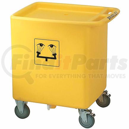 Bradley Corporation S19-399 Bradley&#174; S19-399 Waste Cart Assembly for S19-921, 29-3/4" x 22-1/3" x 33", 56 Gallon Capacity