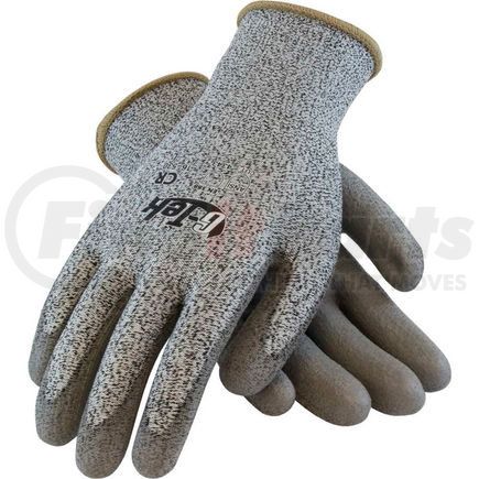 PIP Industries 16-530/XL PIP G-Tek&#174; CR Polyurethane Salt & Pepper Grip Gloves with HPPE Liner, Gray, XL, 1 DZ