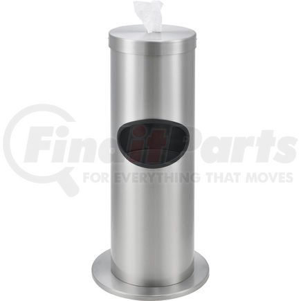 Global Industrial 670238 Global Industrial&#153; Floor Standing Wet Wipe Dispenser - Stainless Steel