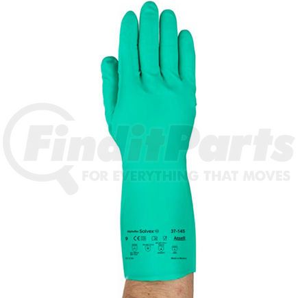 Ansell 117076 Sol-Vex&#174; Unsupported Nitrile Gloves, Ansell 37-145-10, 1-Pair