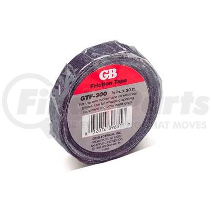 Gardener Bender GTF600N Gardner Bender GTF600N Friction Tape, 3/4" X 60', Black