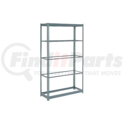 Global Industrial 255629 Global Industrial&#8482; Heavy Duty Shelving 48"W x 12"D x 72"H With 5 Shelves - No Deck - Gray