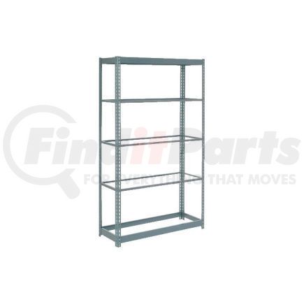 Global Industrial 255629 Global Industrial™ Heavy Duty Shelving 48"W x 12"D x 72"H With 5 Shelves - No Deck - Gray