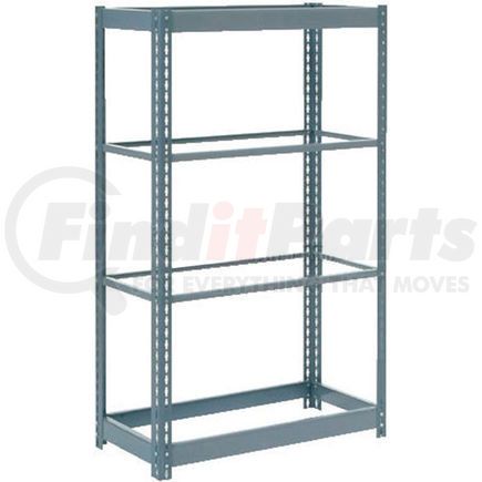 Global Industrial 255622 Global Industrial&#8482; Heavy Duty Shelving 36"W x 24"D x 72"H With 4 Shelves - No Deck - Gray