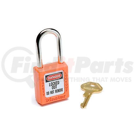 Master Lock 410ORJ Master Lock&#174; Safety 410 Series Zenex&#153; Thermoplastic Padlock, Orange, 410ORJ