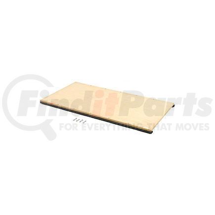 Global Industrial 187CP8 Global Industrial&#8482; Additional Shelf Kit for 60 x 30 High End Wood Shelf Truck