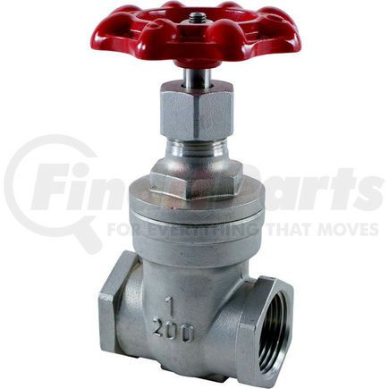 Merit Brass VGT102-12 3/4 In. Stainless Steel Gate Valve - 200 PSI