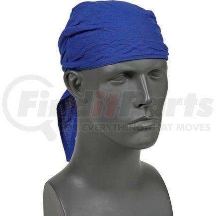 Ergodyne 12587 Ergodyne&#174; Chill-Its&#174; 6710CT Evap. Cooling Triangle Hat w/ Built-In Cooling Towel, Blue