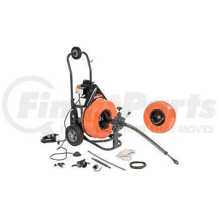 General Wire Spring Company P-S92-A General Wire Speedrooter 92 Sewer Cleaning Machine, Includes 2 Cables & Cutter Set
