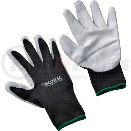 Global Industrial 708344M Global Industrial&#8482; Foam Nitrile Coated Gloves, Gray/Black, Medium, 1-Pair