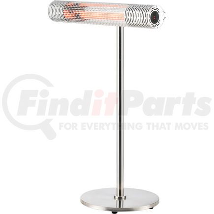 Global Industrial 246723 Global Industrial&#174; Infrared Patio Heater w/Remote Control, Free Standing, 1500W, 30-3/4"L