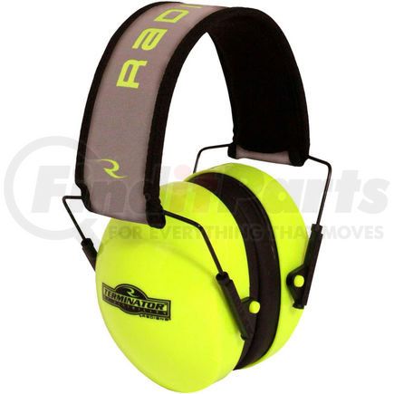 Radians TR0HVG-BX Radians&#174; TR0HVG-BX Terminator&#8482; Folding Ear Muff, High-Vis Lime