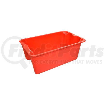 Molded Fiberglass Companies 7804085280 Molded Fiberglass Toteline Nest and Stack Tote 780408 - 20-1/2" x 12-7/8" x 8", Pkg Qty 10, Red