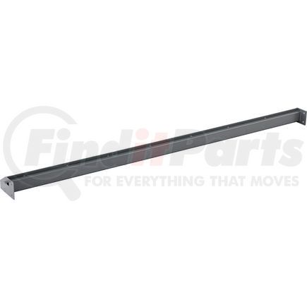 Global Industrial 606943GY Global Industrial™ 72"W Bin Rail- Gray
