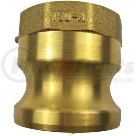 USA SEALING BULK-CGF-177 - 1/2" brass type a adapter with threaded npt female end