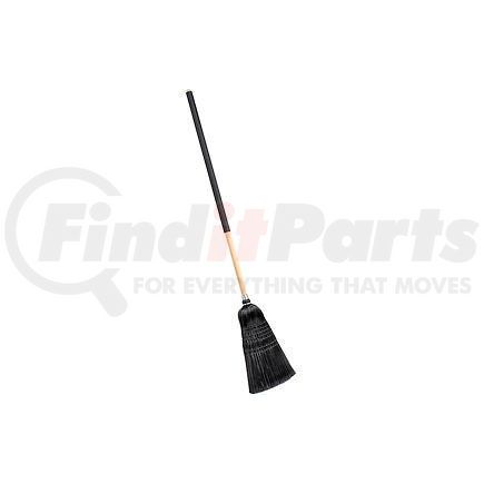 Carlisle 4167903 Warehouse/Janitor Broom - 57" / 26 lb., Black, “X” Shaped Bristles