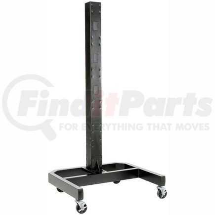 Global Industrial 239200BK Global Industrial&#8482; 78"H Mobile Post with Caster Base - Black