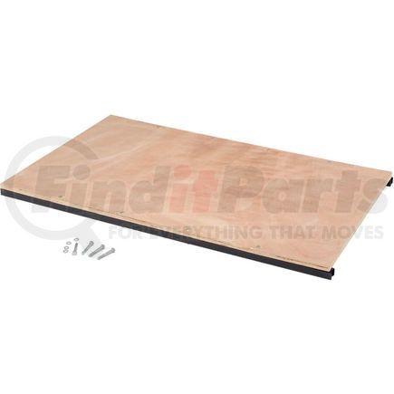 Global Industrial 187CP6 Global Industrial&#8482; Additional Shelf Kit for 48 x 24 High End Wood Shelf Truck