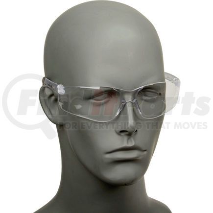 MCR Safety BK110 MCR Safety BK110 Crews BearKat Safety Glasses, Clear Frame, Clear Lens, Anti-Scratch