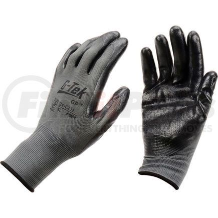 PIP Industries 34-C232/XL PIP&#174; G-Tek&#174; GP&#153; Nitrile Coated Nylon Grip Gloves, X-Large, 12 Pairs